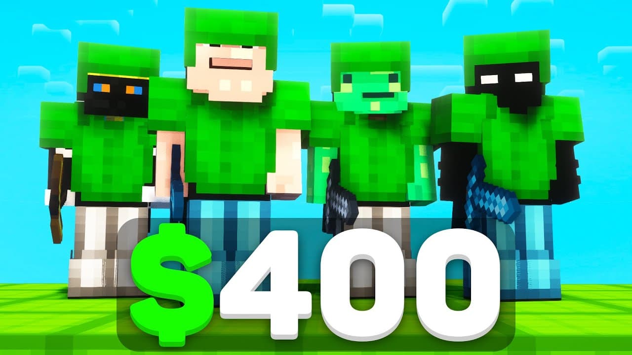Winning $400 In A Pro Bedwars Tournament