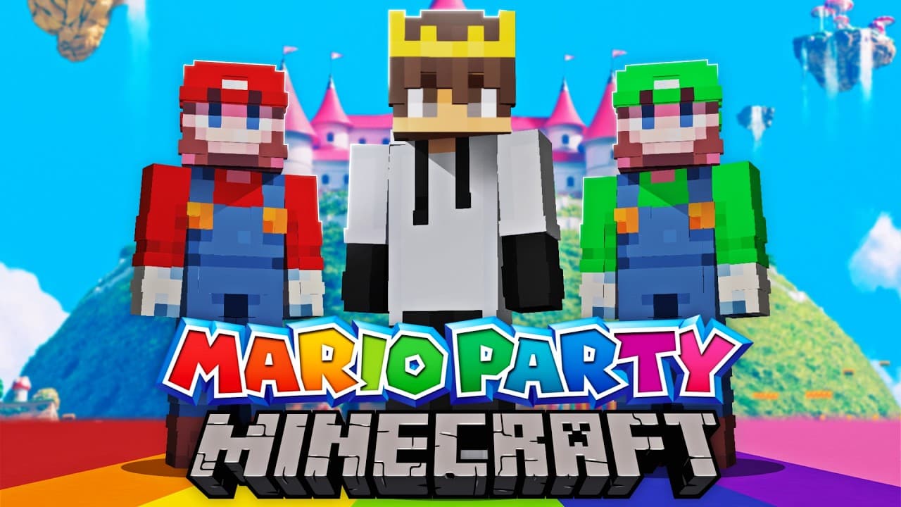 I Played Mario Party In Minecraft