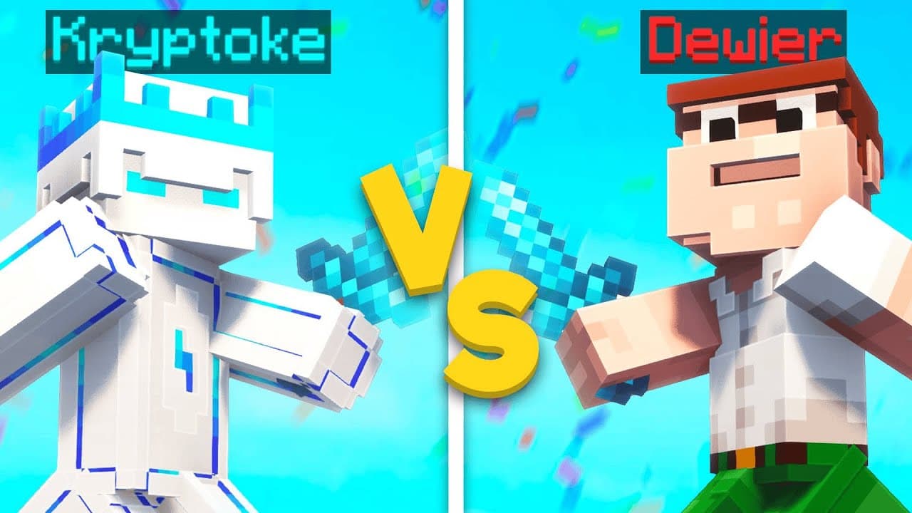 Challenging The #1 Bedwars Player to 1v1... Dewier Vs. Kryptoke