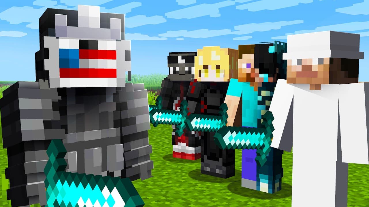 I Fought Minecraft's Retired Pros