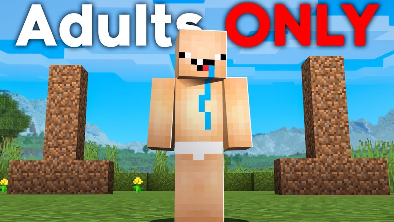 Breaking ABSURD Minecraft Server Rules